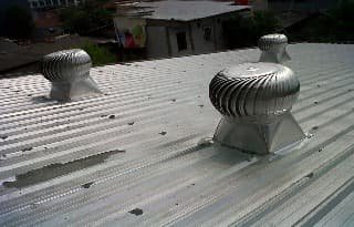 Pemasangan Turboair Turbine Ventilator proyek 47